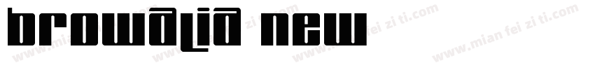 Browalia New字体转换